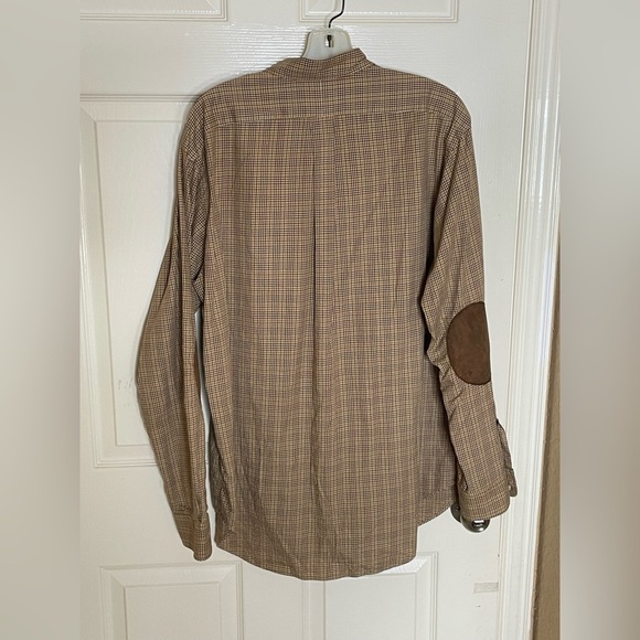 Vintage Polo Ralph Lauren Check Shirt with Patches Large - Picture 7 of 12